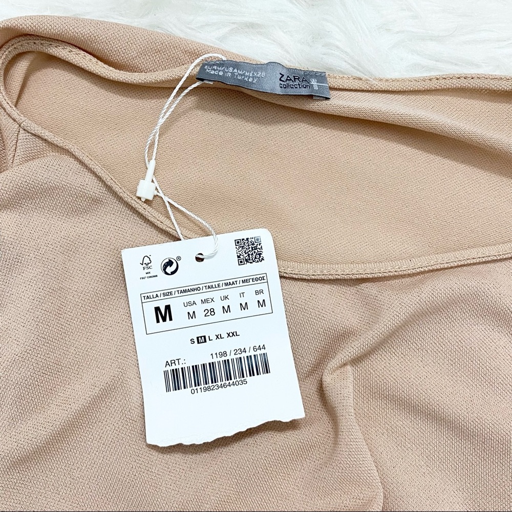 ZARA Asymmetrical Blouse - Picture 3 of 4